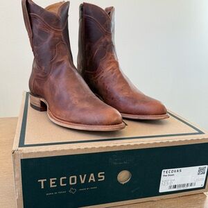 Tecovas Men's The Dean Scotch Goat 12.5 Western Cowboy Riding Boots